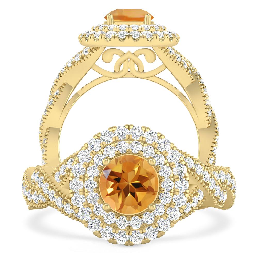 Yellow Gold - Citrine