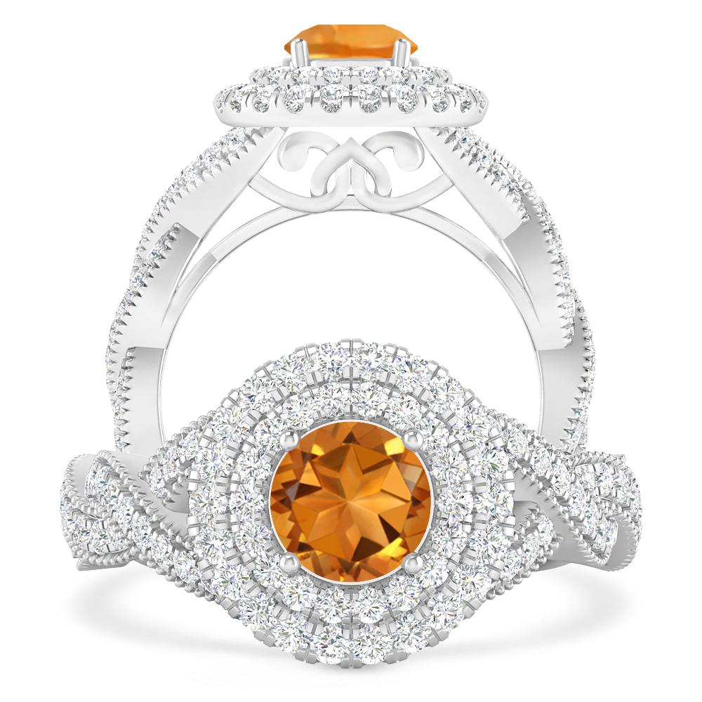 White Gold - Citrine