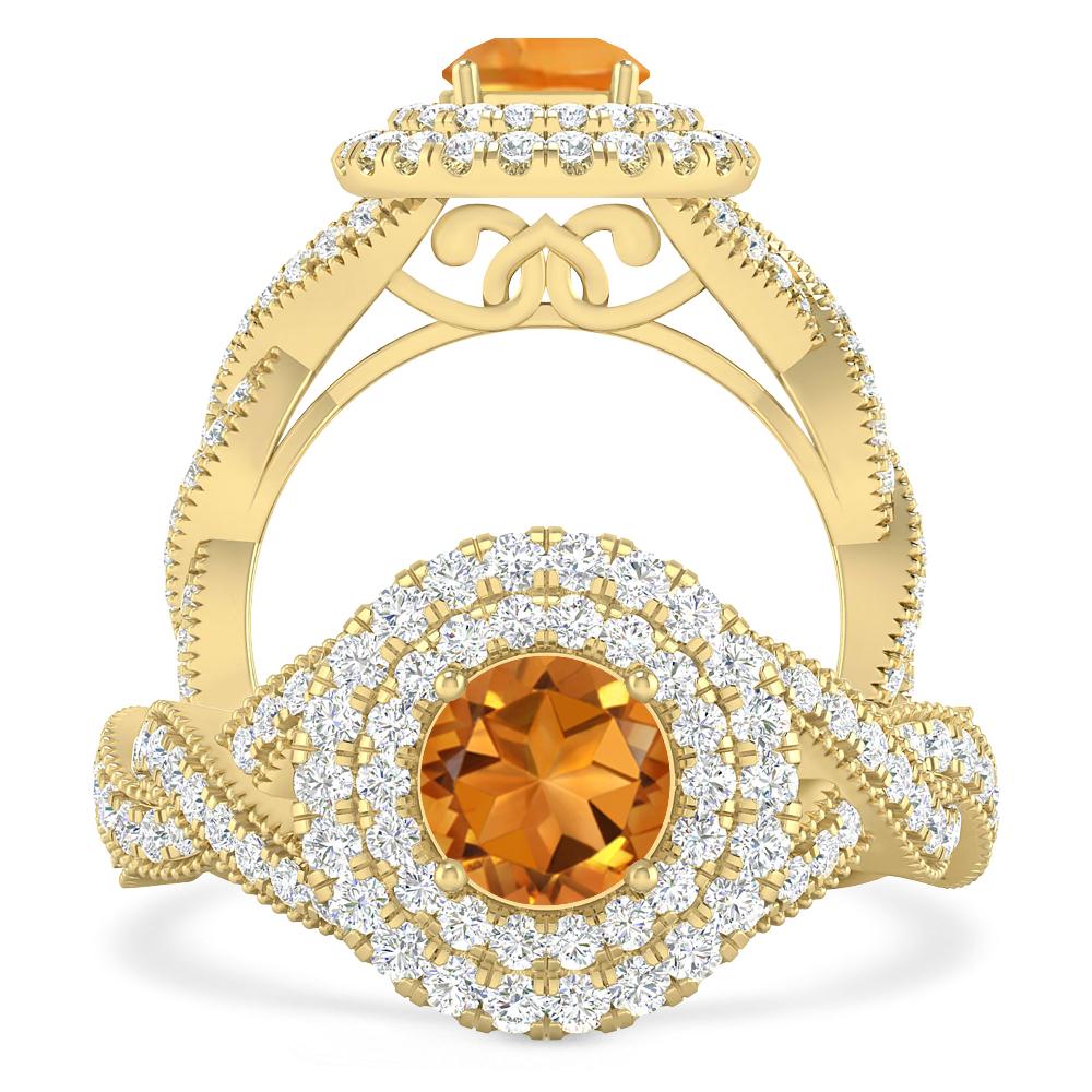 Yellow Gold - Citrine