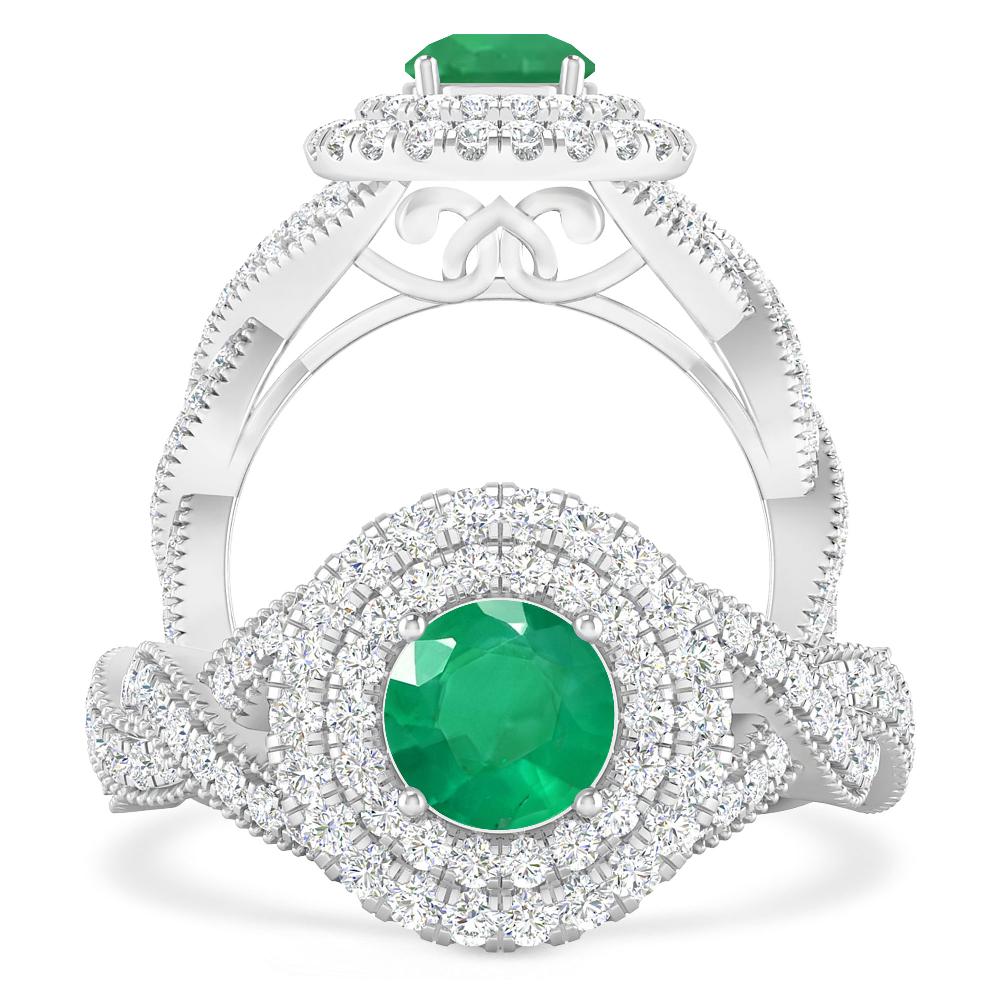 White Gold - Emerald