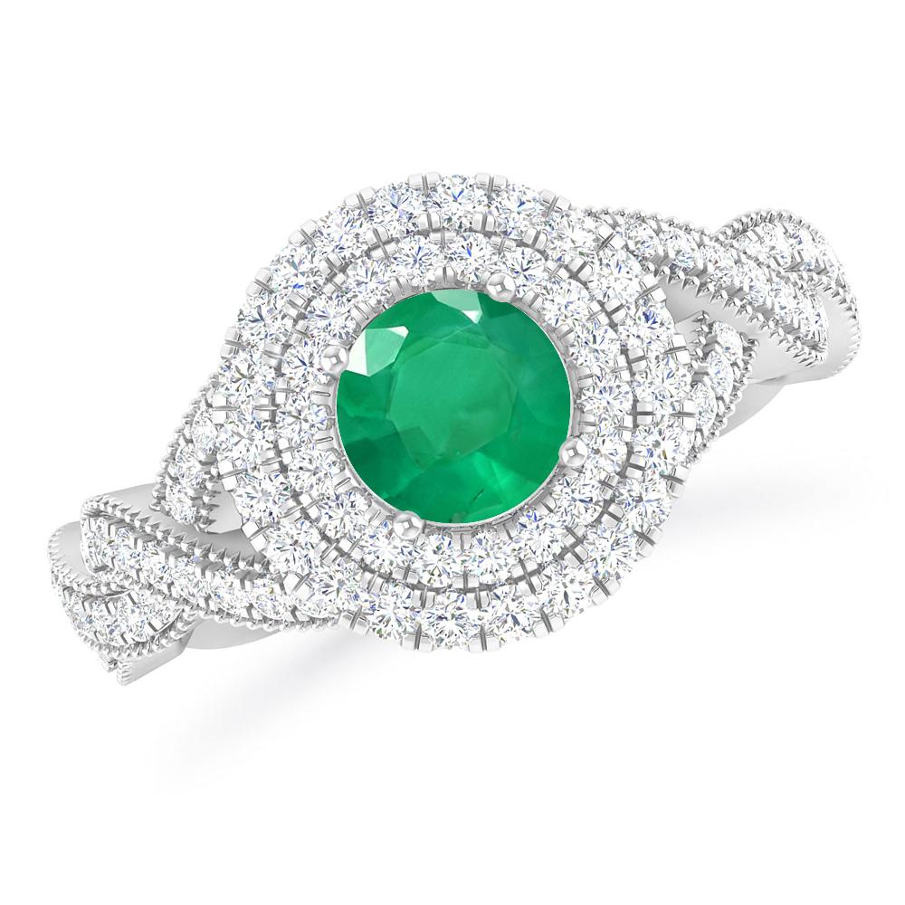 White Gold - Emerald