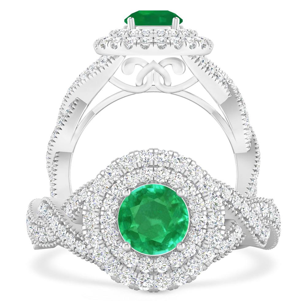 White Gold - Emerald