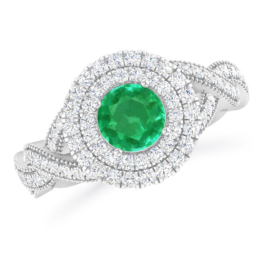 White Gold - Emerald