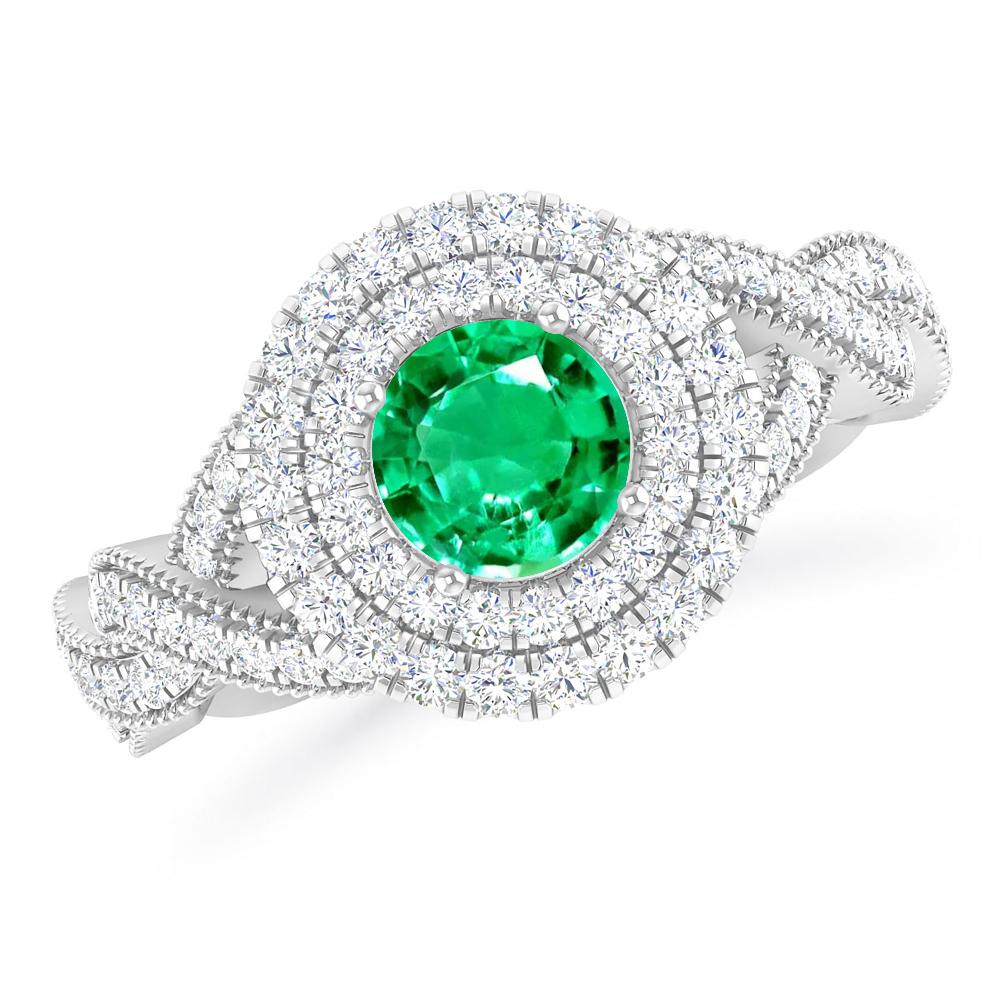 White Gold - Emerald