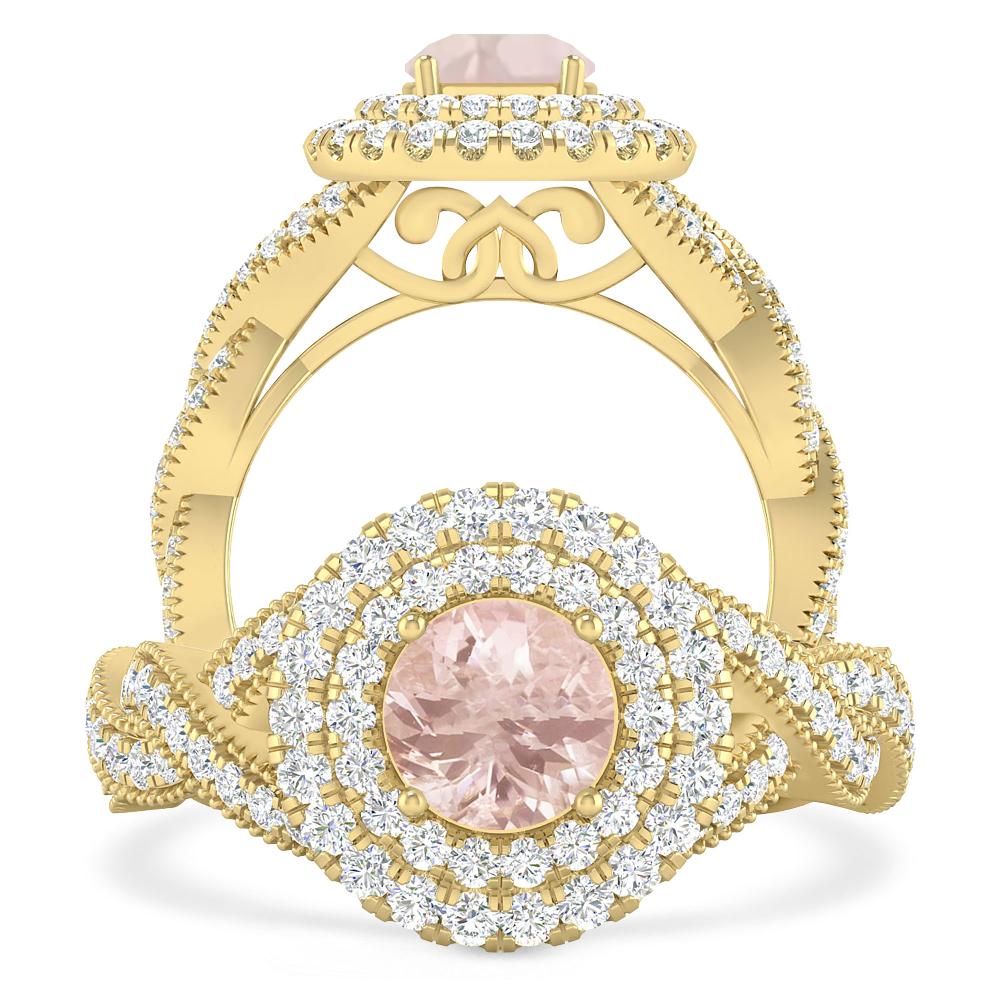 Yellow Gold - Morganite