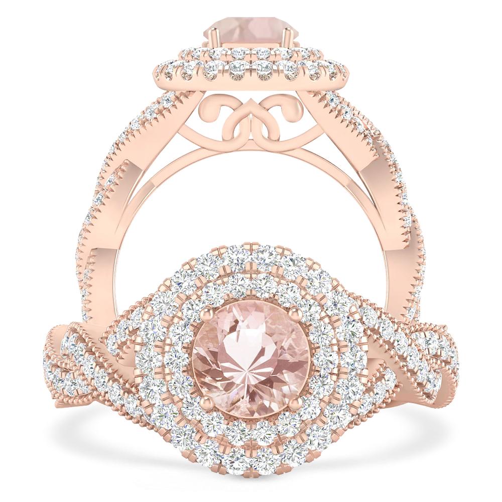 Rose Gold - Morganite