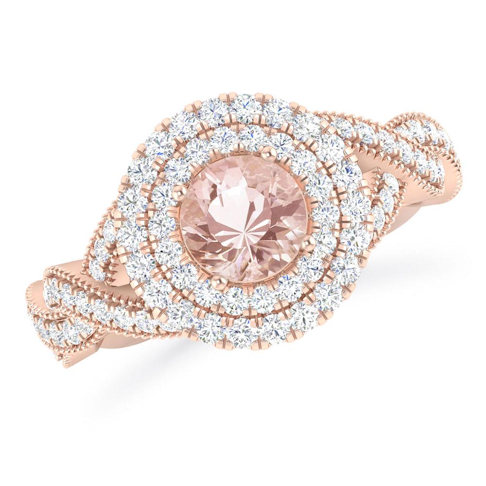 Rose Gold - Morganite