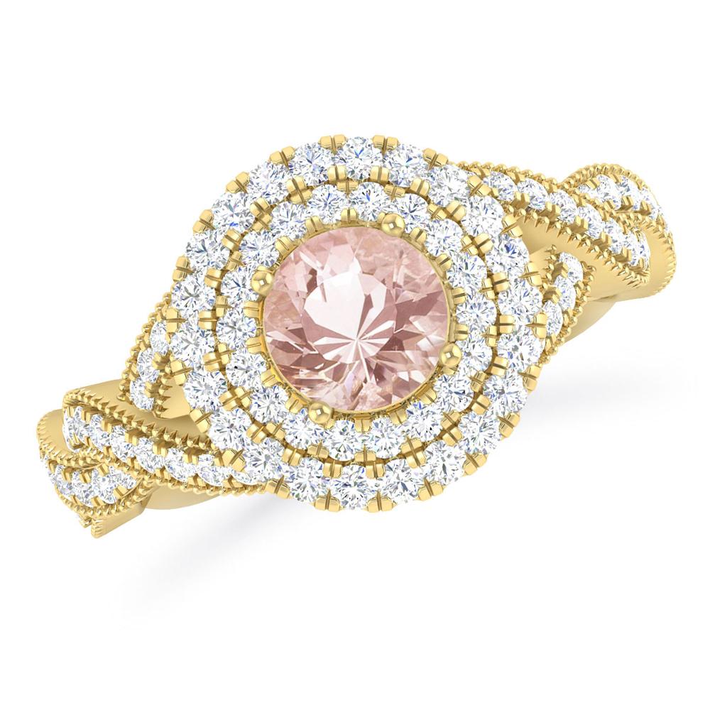 Yellow Gold - Morganite