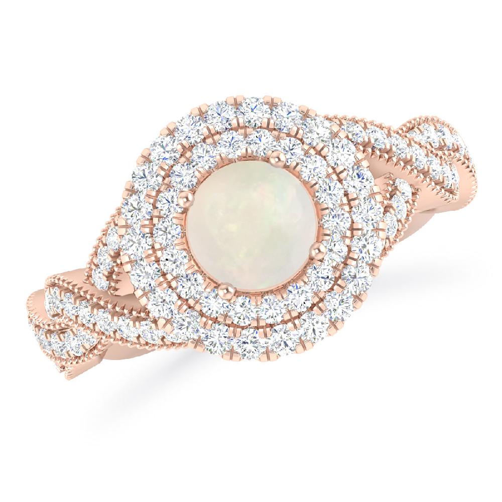 Rose Gold - Opal