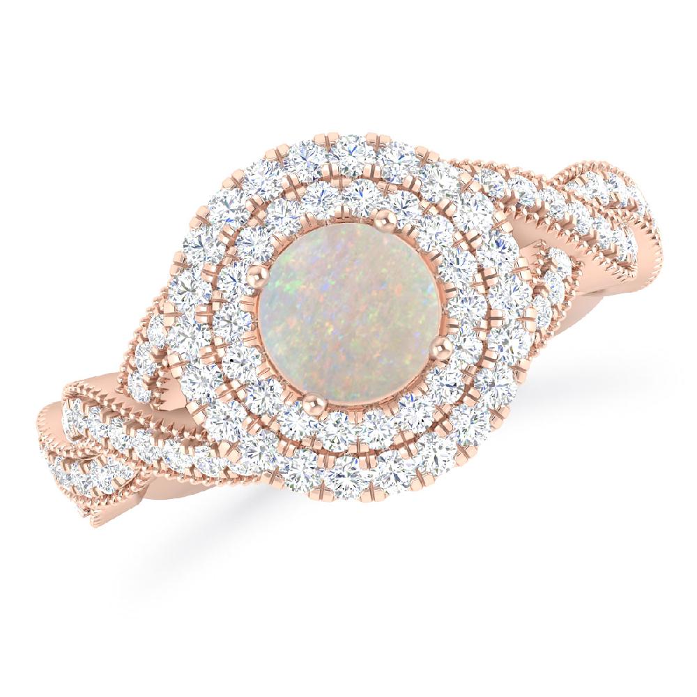 Rose Gold - Opal