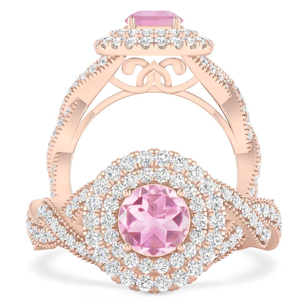 Rose Gold - Pink Tourmaline