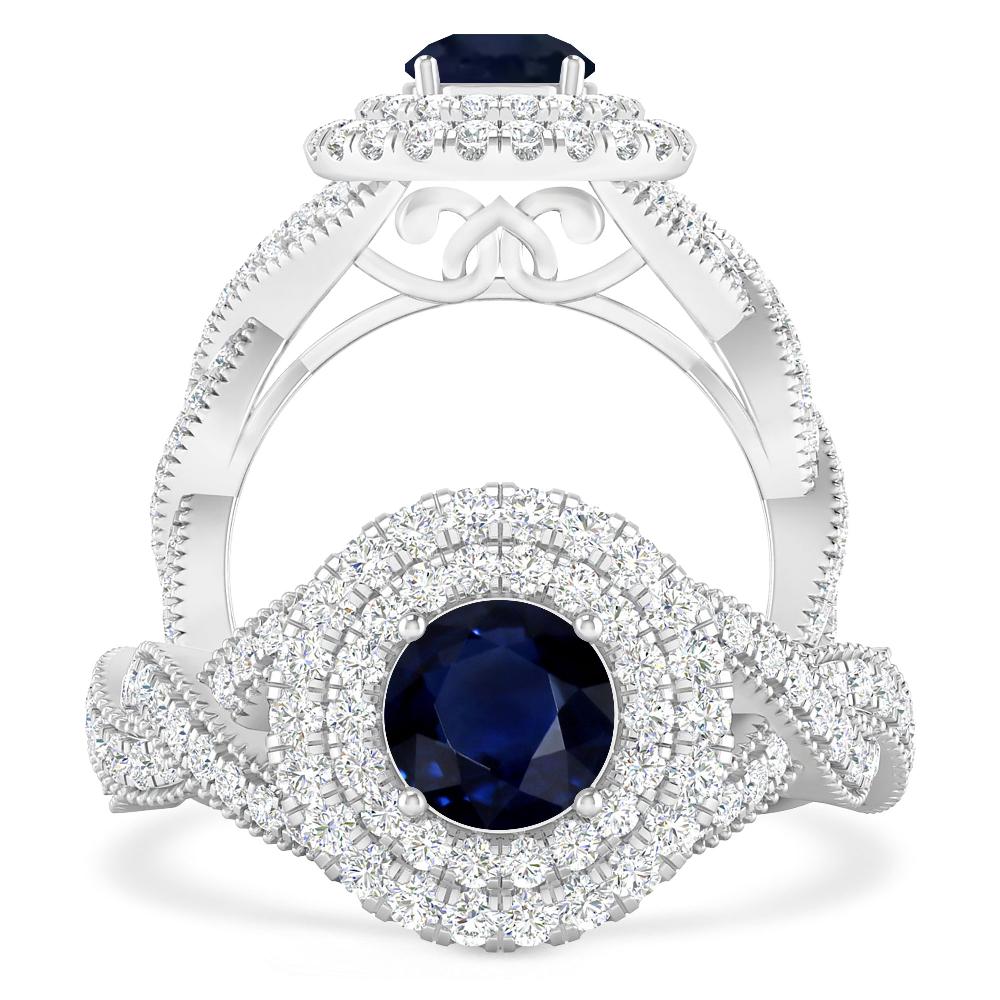 White Gold - Sapphire