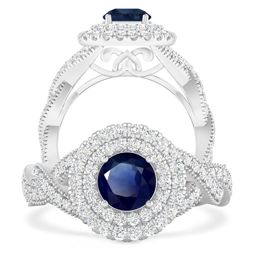 White Gold - Sapphire