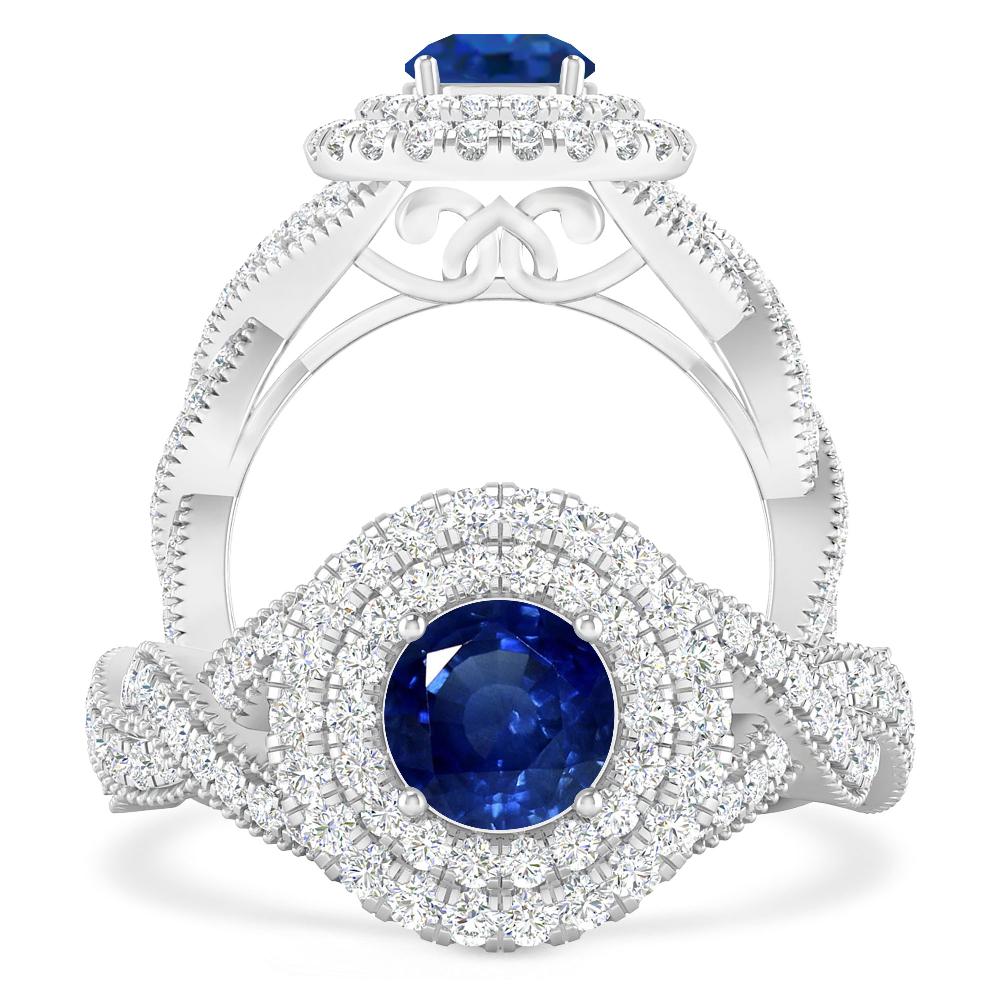 White Gold - Sapphire