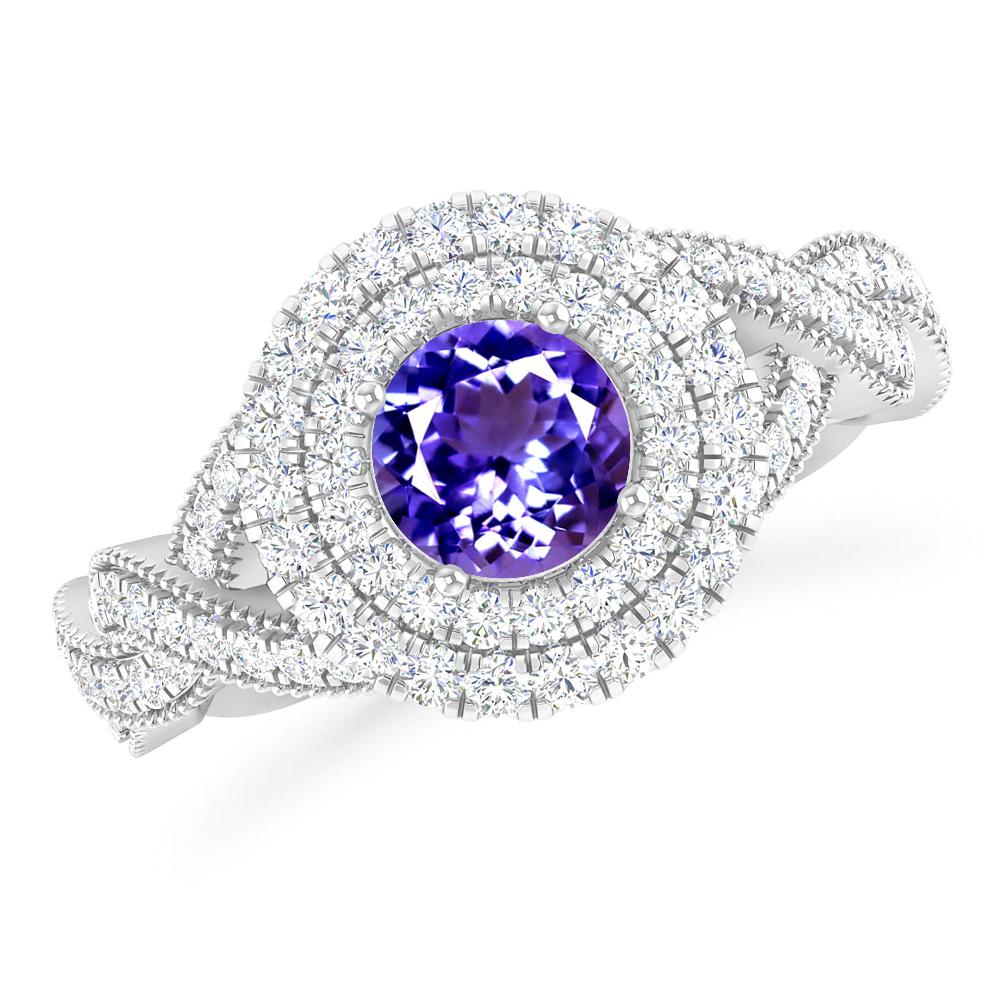 White Gold - Tanzanite