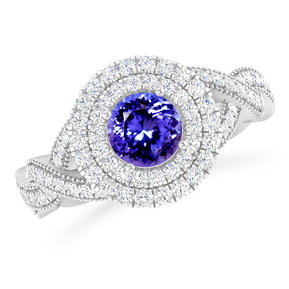 White Gold - Tanzanite