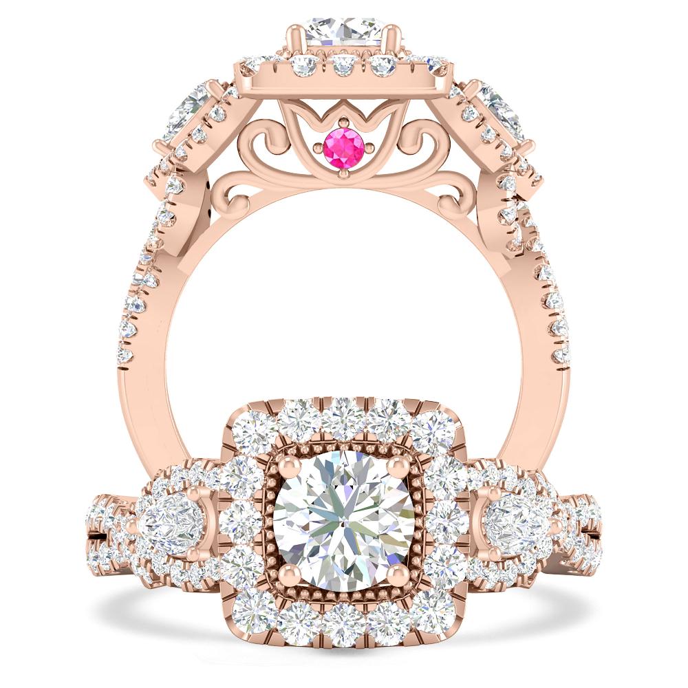 Rose Gold - Diamond