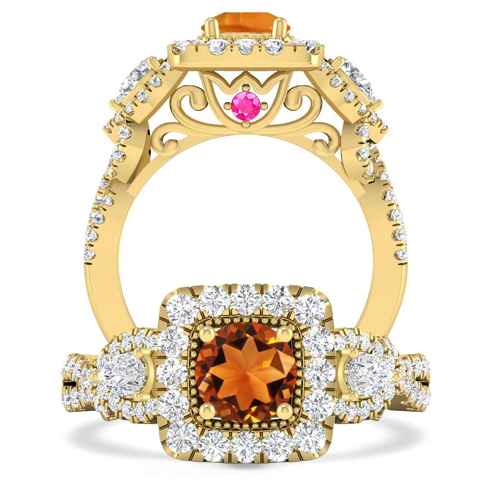 Yellow Gold - Citrine