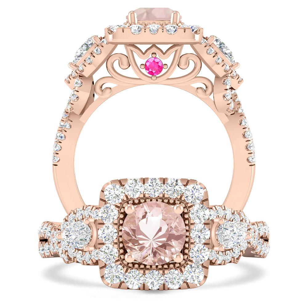 Rose Gold - Morganite