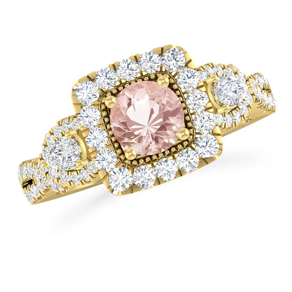 Yellow Gold - Morganite