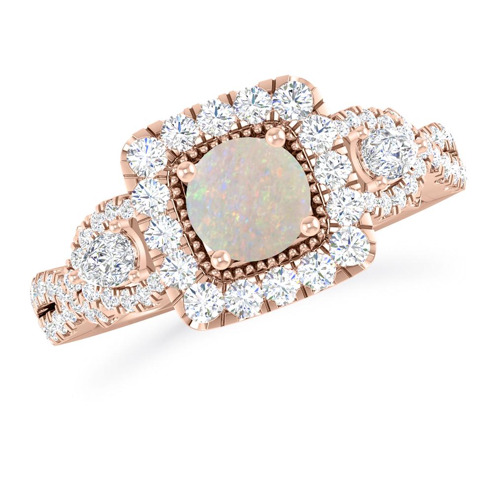 Rose Gold - Opal