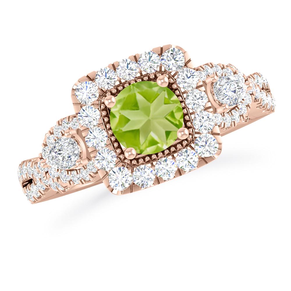Rose Gold - Peridot