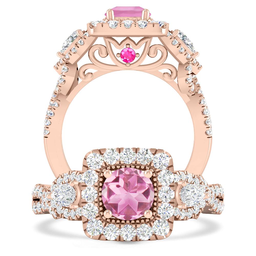 Rose Gold - Pink Tourmaline