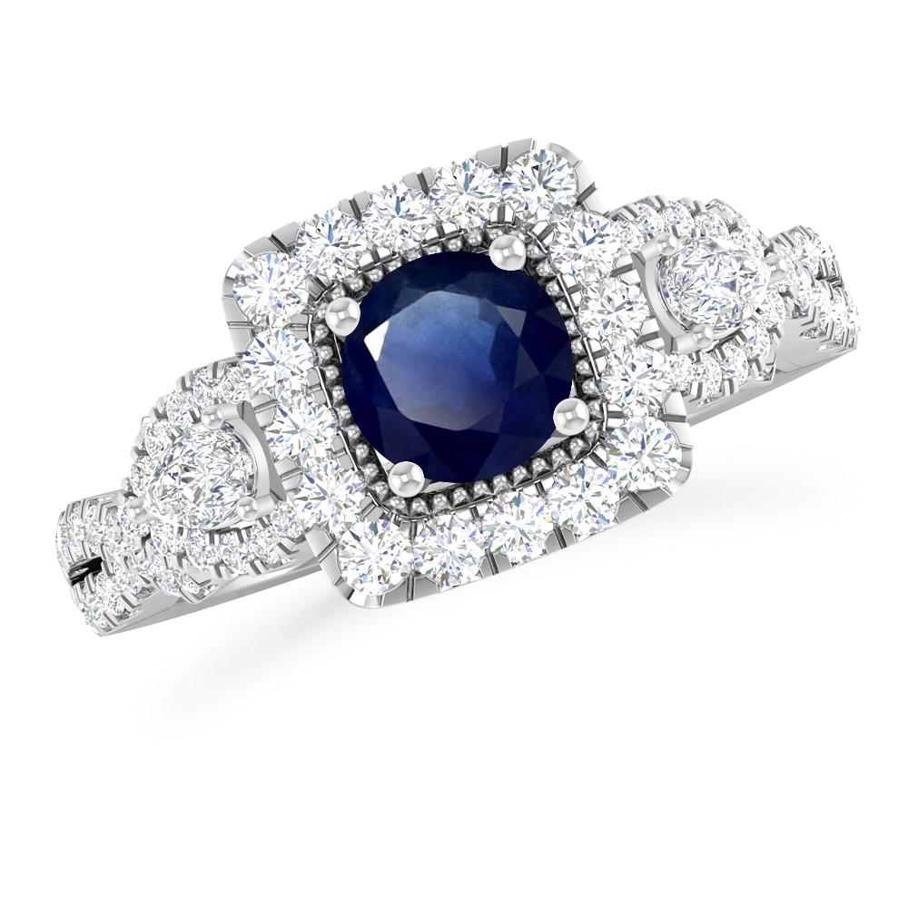 White Gold - Sapphire