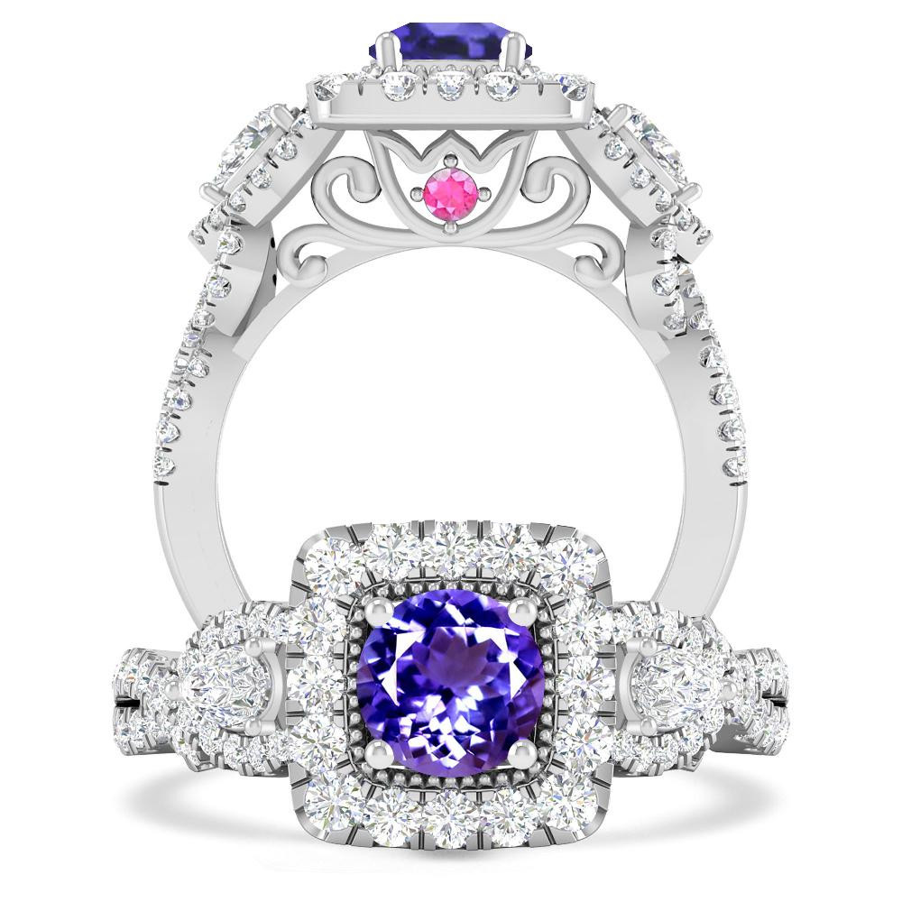 White Gold - Tanzanite