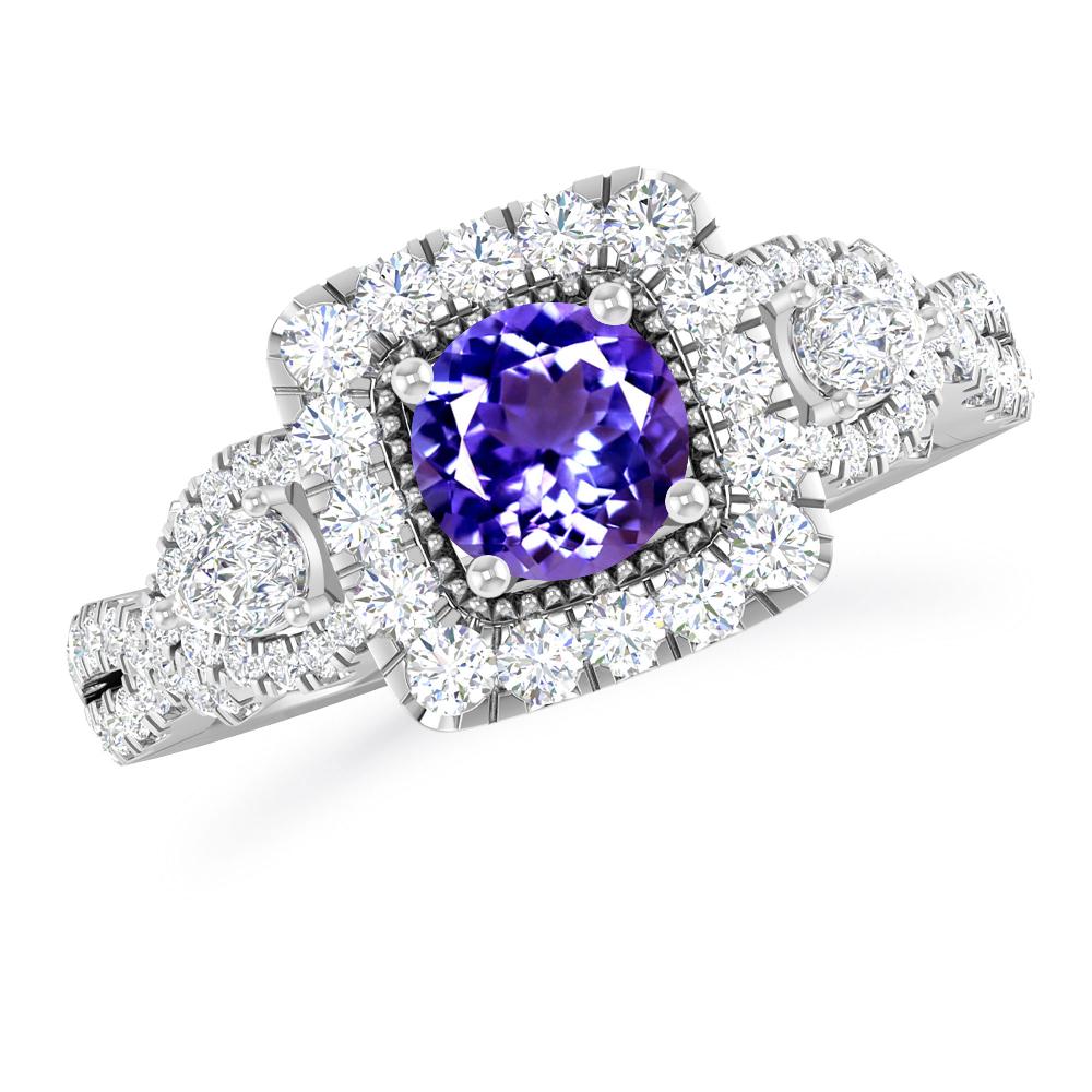 White Gold - Tanzanite