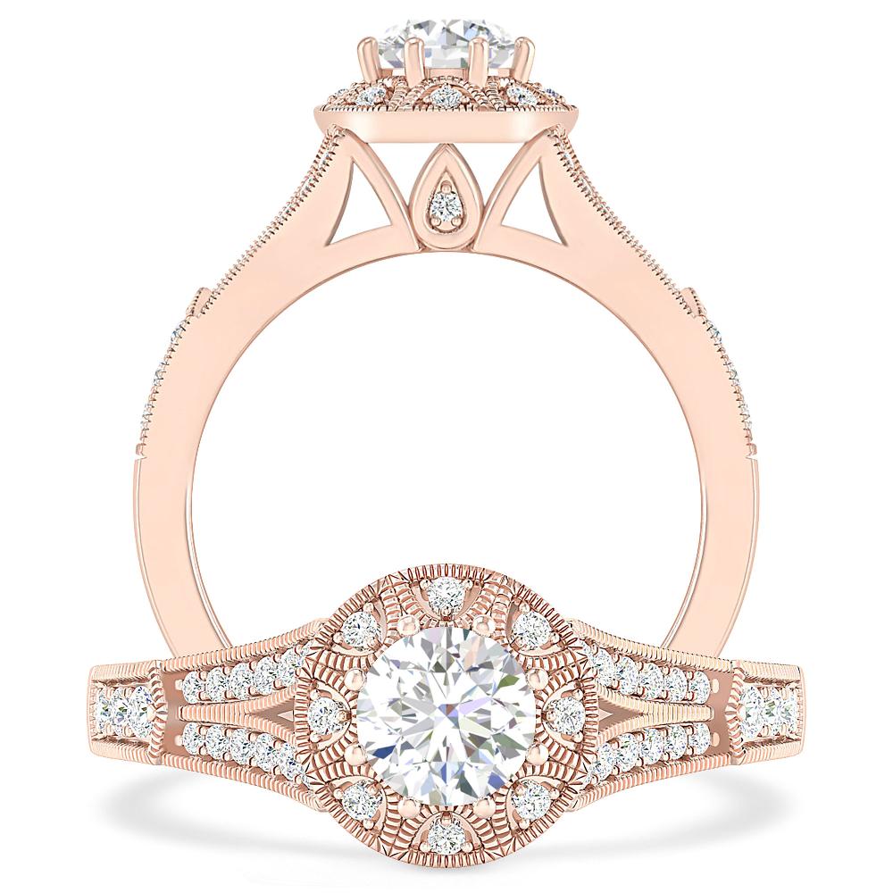 Rose Gold - Diamond