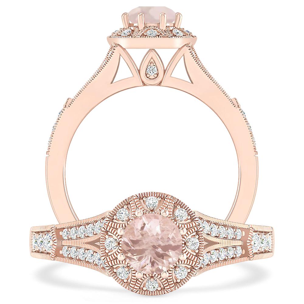 Rose Gold - Morganite