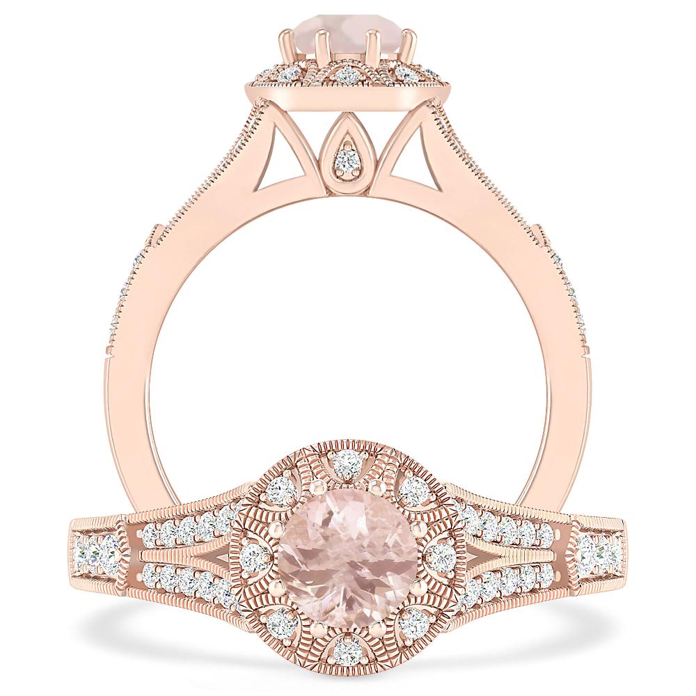 Rose Gold - Morganite