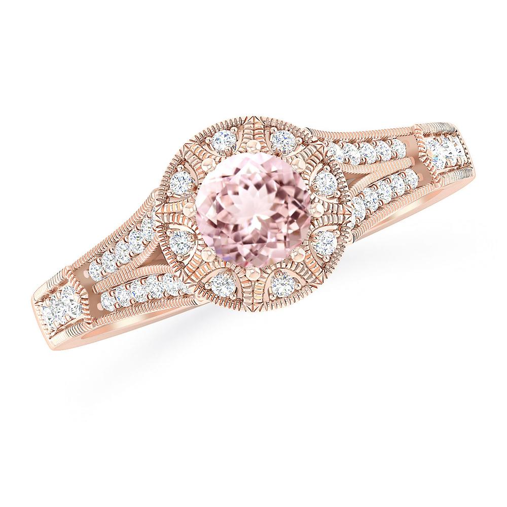 Rose Gold - Morganite