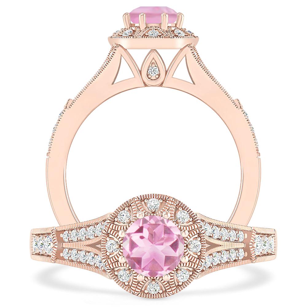 Rose Gold - Pink Tourmaline