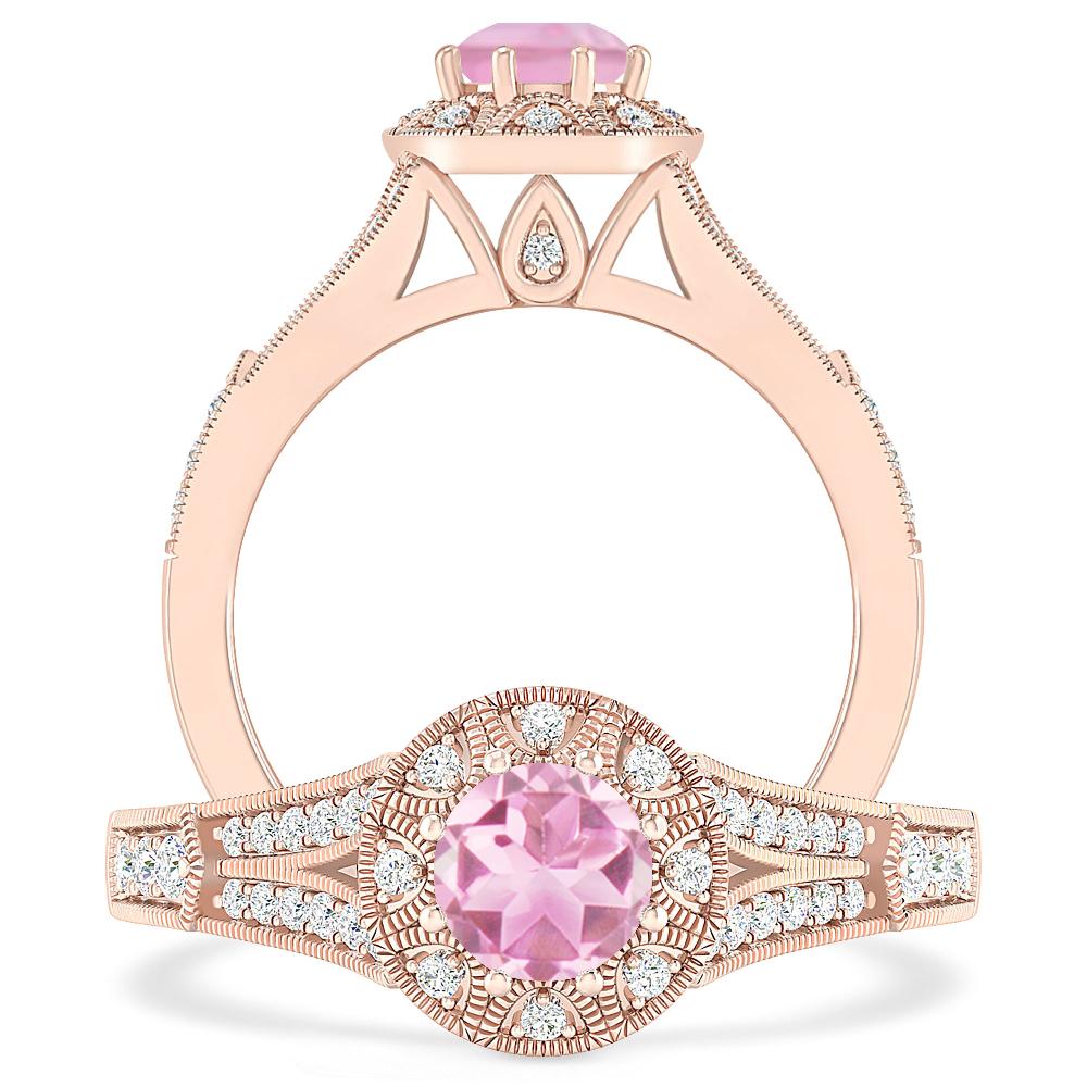 Rose Gold - Pink Tourmaline