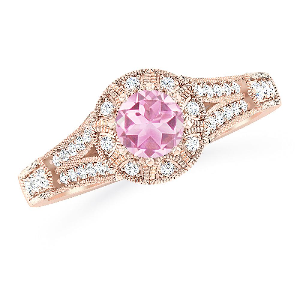 Rose Gold - Pink Tourmaline