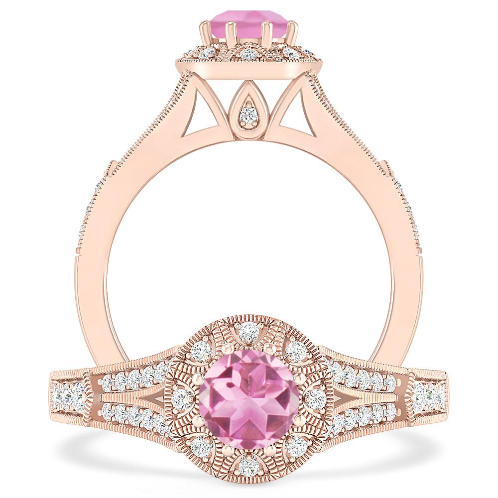 Rose Gold - Pink Tourmaline