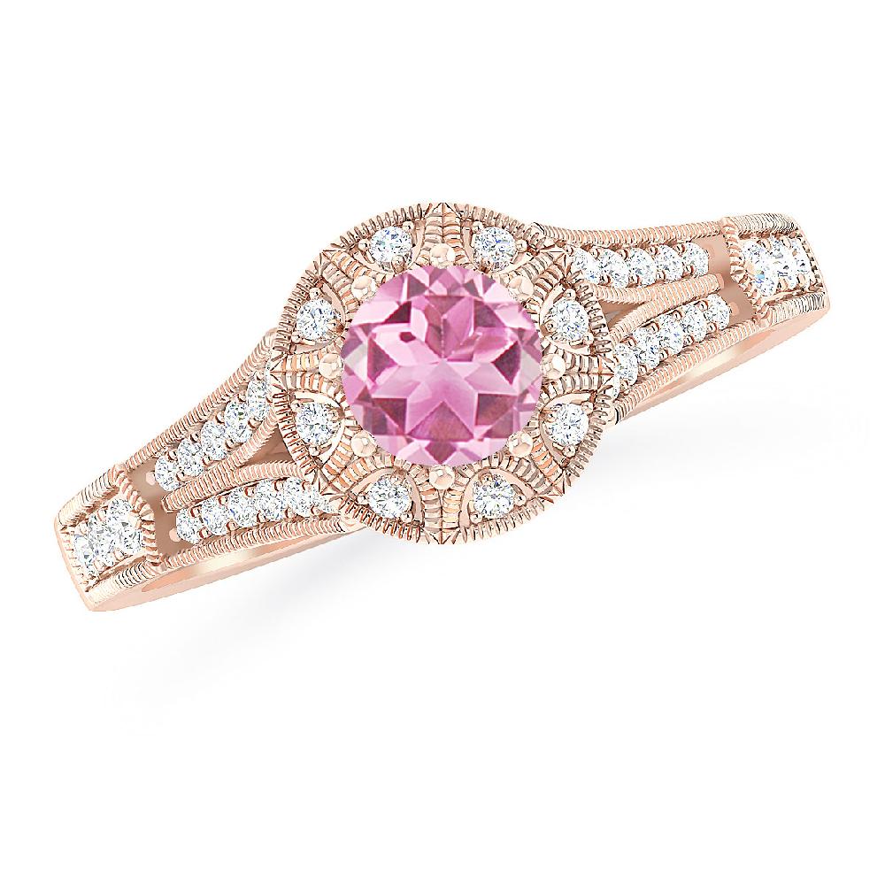 Rose Gold - Pink Tourmaline