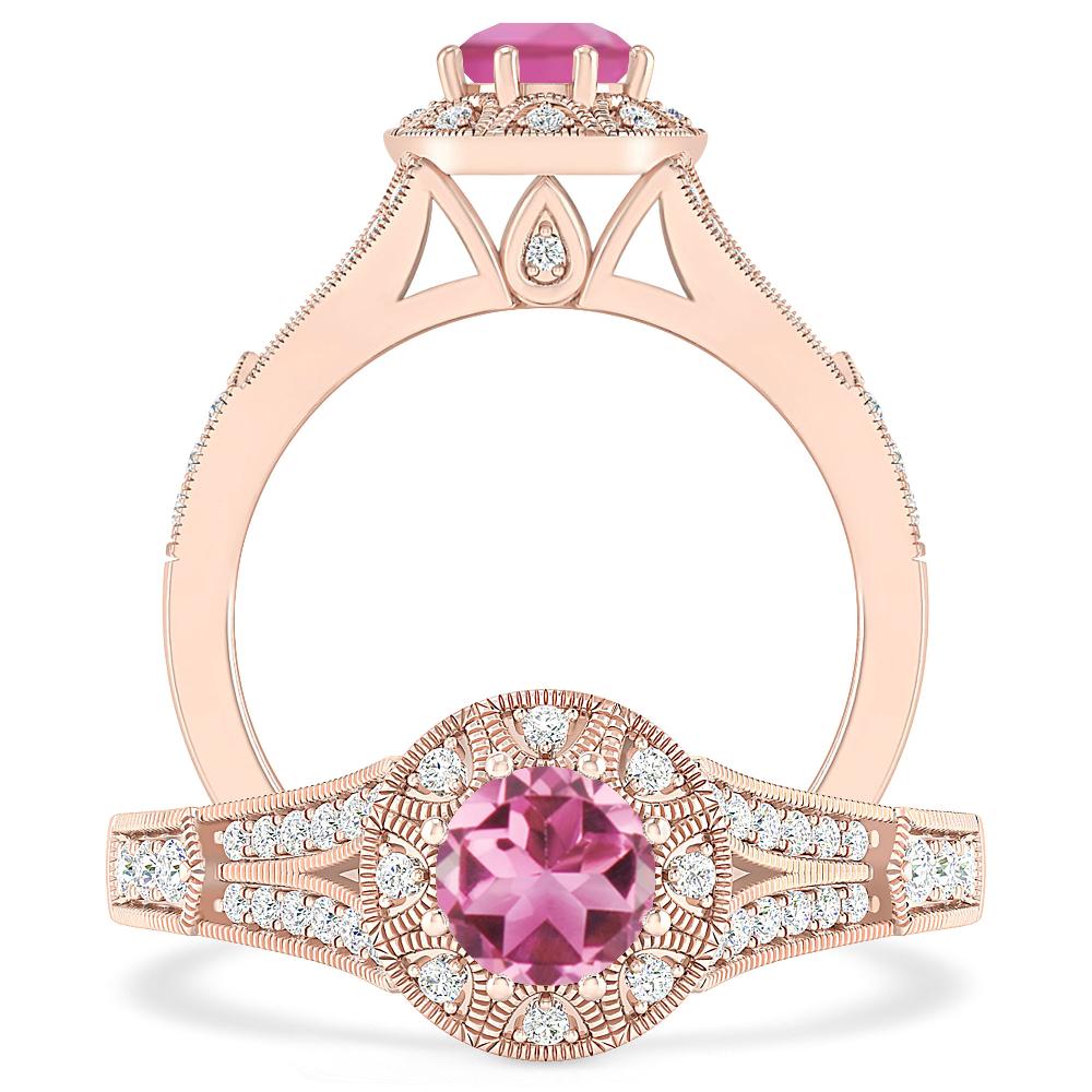 Rose Gold - Pink Tourmaline