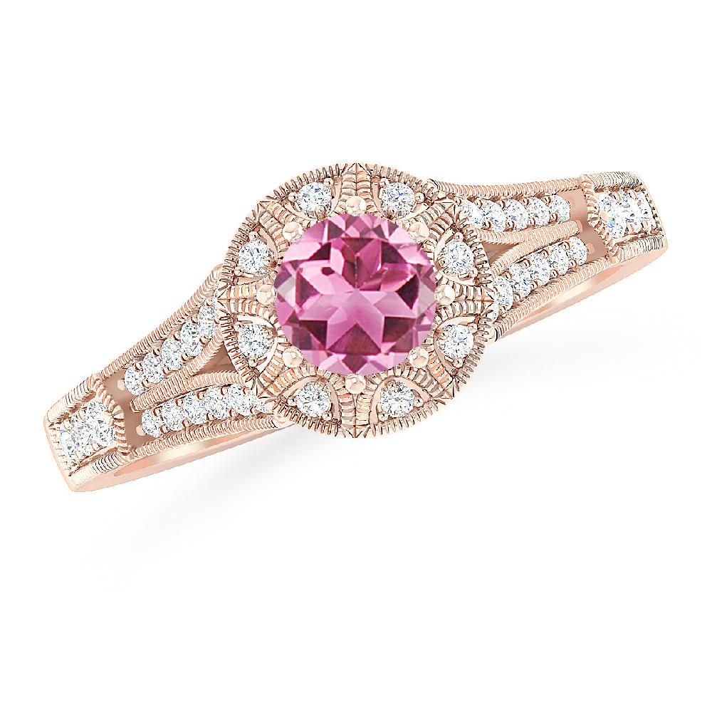 Rose Gold - Pink Tourmaline