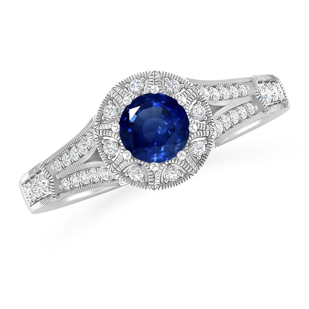 White Gold - Sapphire