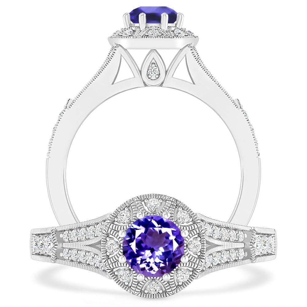 White Gold - Tanzanite