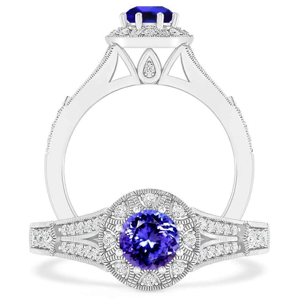 White Gold - Tanzanite