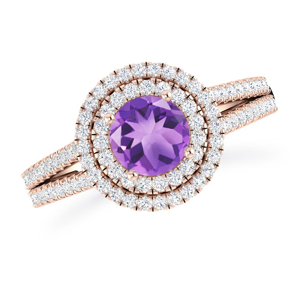 Rose Gold - Amethyst