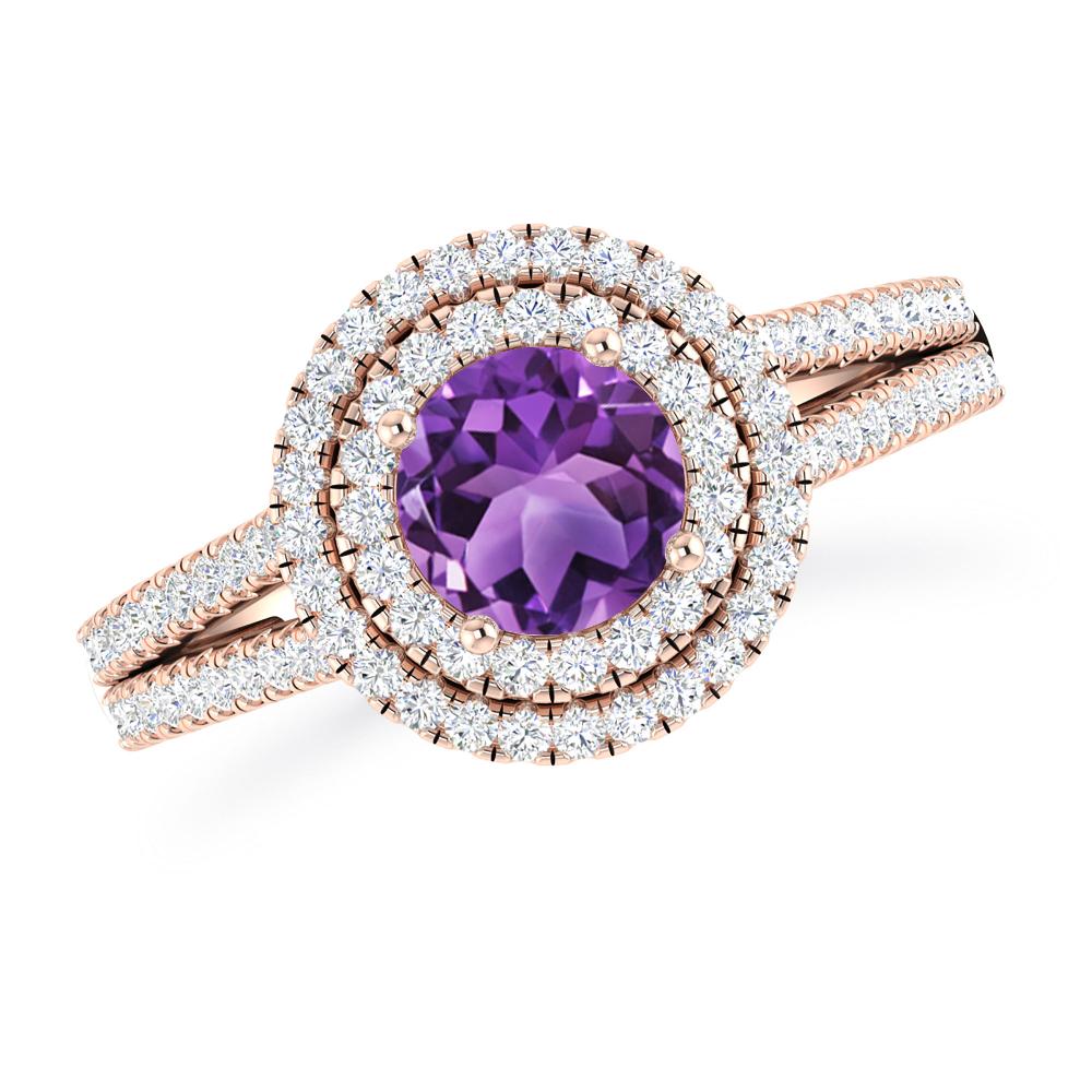 Rose Gold - Amethyst