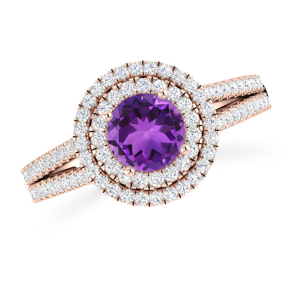 Rose Gold - Amethyst