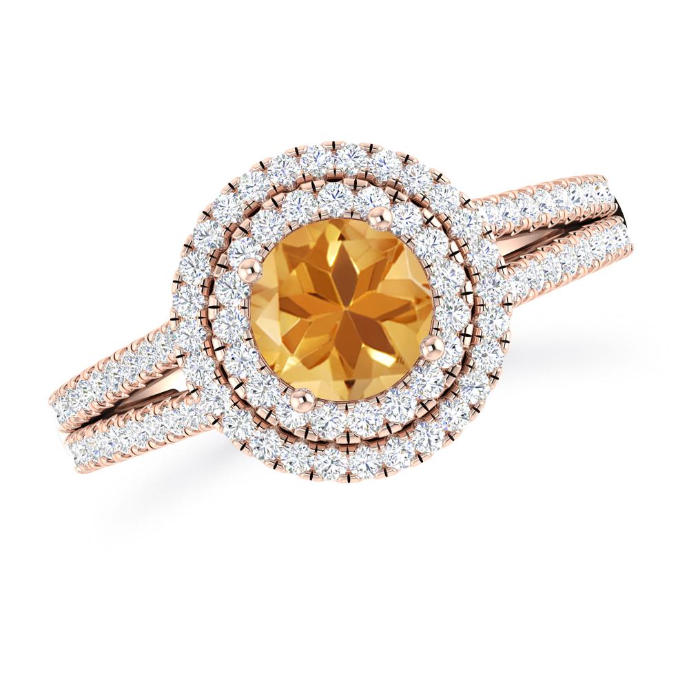 Rose Gold - Citrine