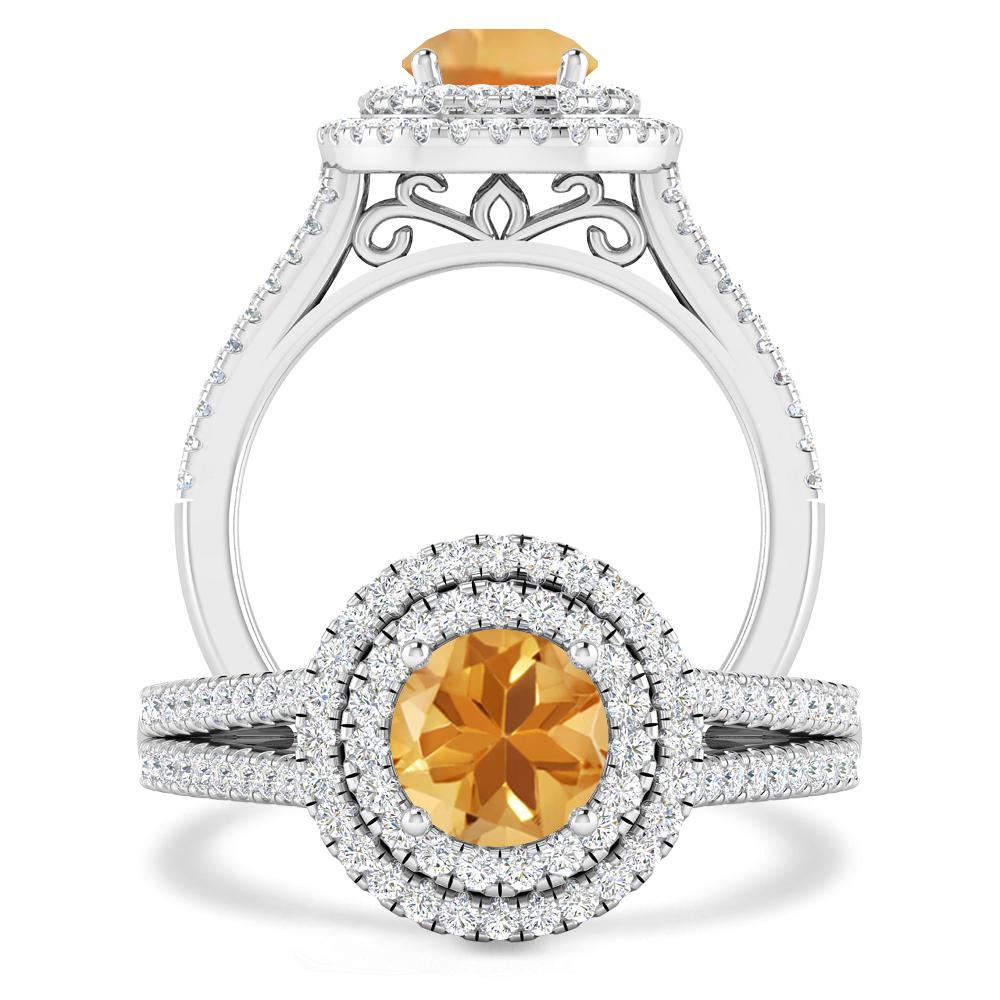 White Gold - Citrine