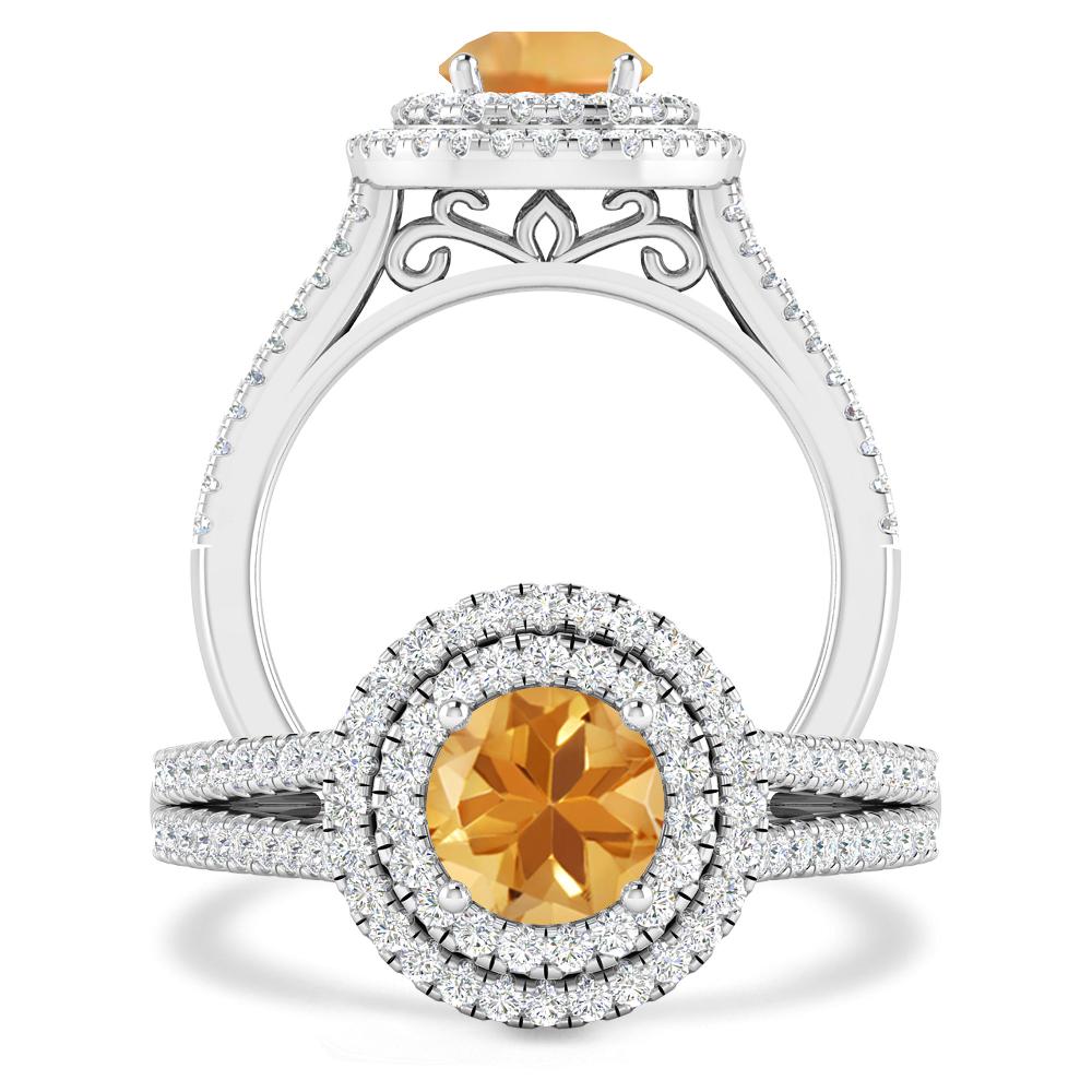 White Gold - Citrine